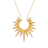 Ray of Sunshine Golden Necklace