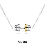 Barbell Choker Necklace