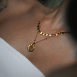 Graceful Outline Pendant Necklace for ladies