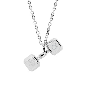 Constellation Dumbbell Necklace