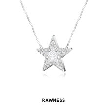 Load image into Gallery viewer, Star Choker Necklace -  925 Silver