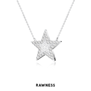 Star Choker Necklace -  925 Silver