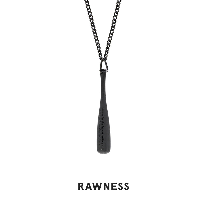 Baseball Bat Pandent Necklace