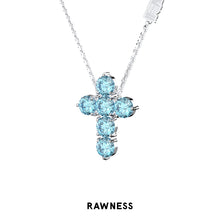 Load image into Gallery viewer, Iced-out Diamond Cross Necklace