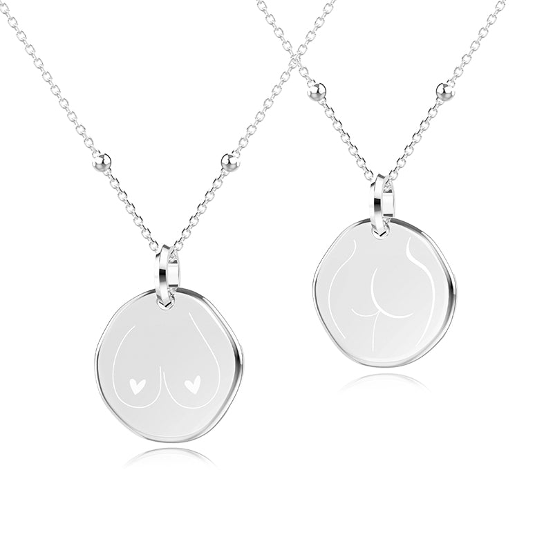 Graceful Outline Pendant Necklace for ladies