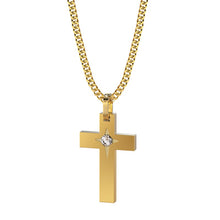 Load image into Gallery viewer, Lone Star Cross Necklace