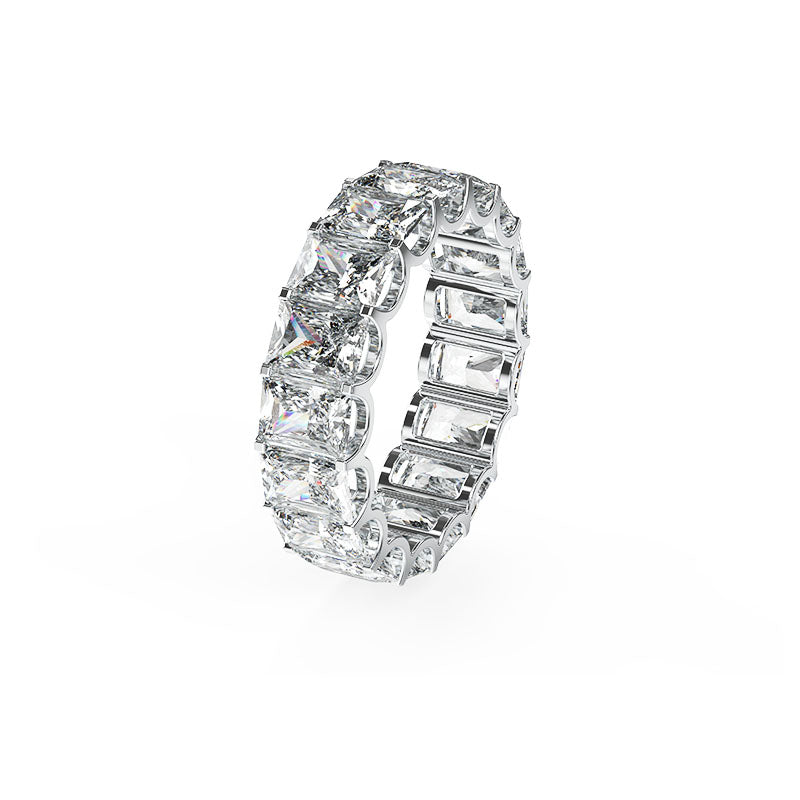 Shop 14K White Gold Diamond Dome Band Ring | Carbon & Hyde
