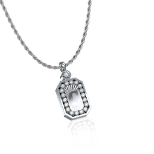 Load image into Gallery viewer, The Rawness Timeless Initials Pendant Necklace