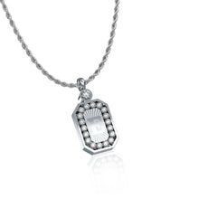 Load image into Gallery viewer, The Rawness Timeless Initials Pendant Necklace