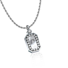 Load image into Gallery viewer, The Rawness Timeless Initials Pendant Necklace