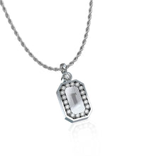 Load image into Gallery viewer, The Rawness Timeless Initials Pendant Necklace