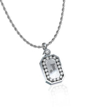 Load image into Gallery viewer, The Rawness Timeless Initials Pendant Necklace