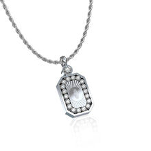 Load image into Gallery viewer, The Rawness Timeless Initials Pendant Necklace