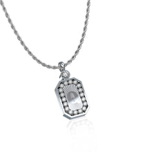 Load image into Gallery viewer, The Rawness Timeless Initials Pendant Necklace