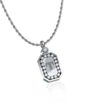 Load image into Gallery viewer, The Rawness Timeless Initials Pendant Necklace