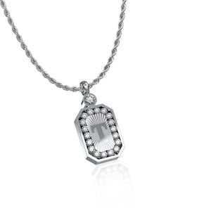 The Rawness Timeless Initials Pendant Necklace