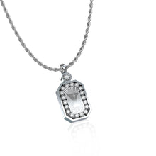 Load image into Gallery viewer, The Rawness Timeless Initials Pendant Necklace