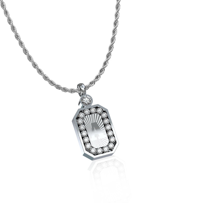 The Rawness Timeless Initials Pendant Necklace