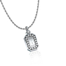 Load image into Gallery viewer, The Rawness Timeless Initials Pendant Necklace