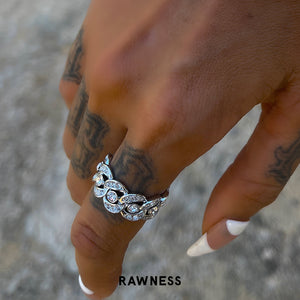 Iced Cuban Chain Ring