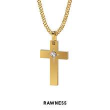 Load image into Gallery viewer, Lone Star Cross Necklace