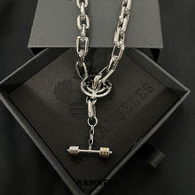 Load image into Gallery viewer, OT Lock Iced Weight Necklace