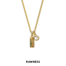 Load image into Gallery viewer, Gold Brick Necklace