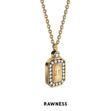 Load image into Gallery viewer, Live Fit Diamond Barbell Pendant Necklace