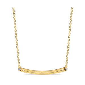 Smiling Barbell Choker