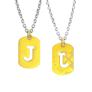 Letter Tag Nacklace